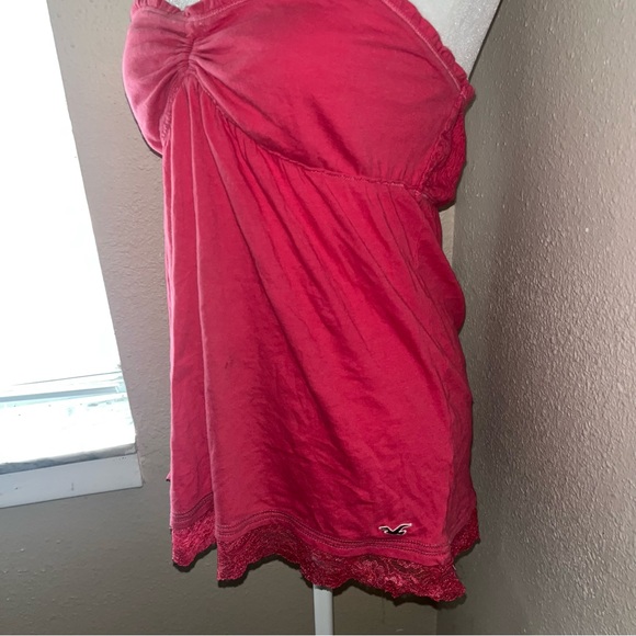 Vintage Y2K Hollister Halter Babydoll Top - Picture 3 of 8